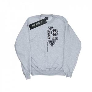 DC Comics Boys Justice League borstpictogrammen sweatshirt 9-11 Years wit