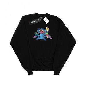 Disney jongens Lilo en Sitch Munchies sweatshirt 12-13 zwart