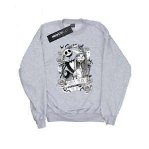 Disney Boys Nightmare Before Christmas, gewoon bedoeld als sweatshirt 12-13 grijs