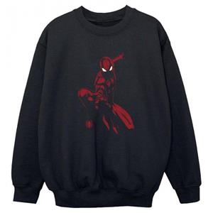 Marvel Boys Spider-Man Spidey Shadow-sweatshirt 12-13 zwart