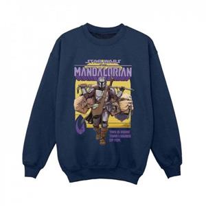 Star Wars Boys The Mandalorian More Than I Signed Up For Sweatshirt 5-6 Years wit
