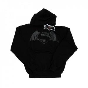 DC Comics Batman v Superman herenhoodie met logoprint L zwart