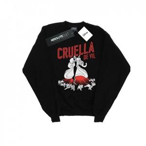 Disney jongens Cruella De Vil Dalmatiërs Sweatshirt 9-11 Years wit