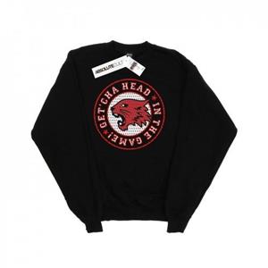 Disney Mens High School Musical het muzikale hoofd in het spel Sweatshirt M wit