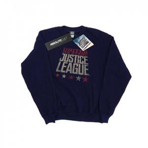 DC Comics Justice League Movie United We Stand-sweatshirt voor heren L marineblauwe kleur