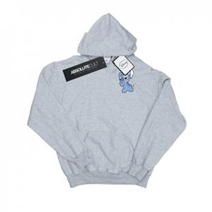 Disney Boys Lilo en Stitch Stitch-hoodie met borstprint op de achterkant 7-8 Years wit
