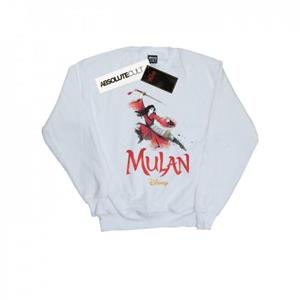 Disney Heren Mulan Movie Pose Sweatshirt S wit
