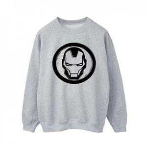 Marvel Iron Man borstlogo herensweatshirt XXL wit