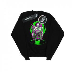 Ready Player One herensweatshirt met neon-ijzeren reus L zwart