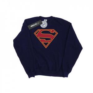 DC Comics Supergirl-logo-sweatshirt voor heren L marineblauwe kleur