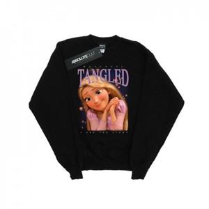 Disney heren verwarde Rapunzel montage sweatshirt L zwart