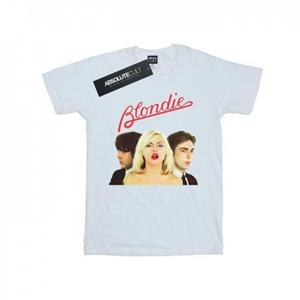 Blondie Girls Band Trio katoenen T-shirt 12-13 wit