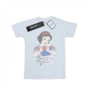 Disney Princess meisjes sneeuwwit appel katoenen T-shirt 7-8 Years wit