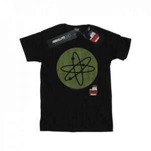 The Big Bang Theory Het Big Bang Theory katoenen T-shirt met Big Bang-icoon voor meisjes 12-13 wit