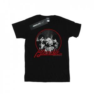 Blondie Boys Distressed Circle T-shirt 12-13 zwart