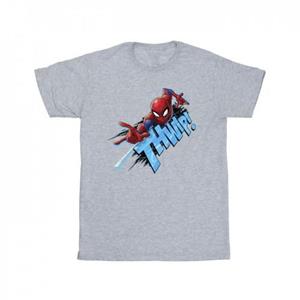 Marvel Spider-Man Thump T-shirt voor jongens 7-8 Years wit