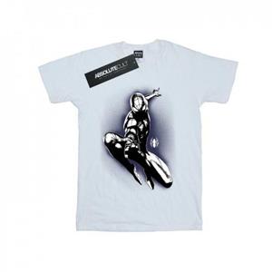 Marvel Spider-Man Jump Spray T-shirt voor jongens 12-13 wit