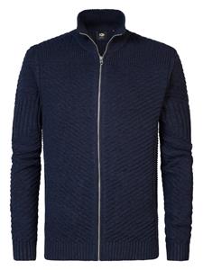 Sweater Petrol Industries Kabelvest Nunam Navy