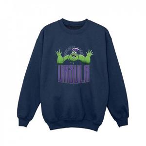 Disney Girls Villains Ursula groen sweatshirt 12-13 zwart