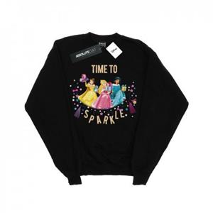 Disney meisjes prinses tijd om te schitteren sweatshirt 9-11 Years wit