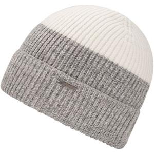 chillouts Beanie Felix Hat in two-tone look met omslag