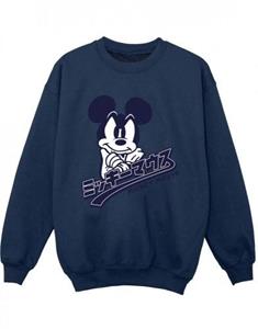 Disney jongens Mickey Mouse Japans sweatshirt 5-6 Years wit