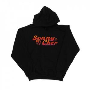 Pertemba FR - Apparel Sonny & Cher jongens hoodie met gradiëntlogo 9-11 Years wit