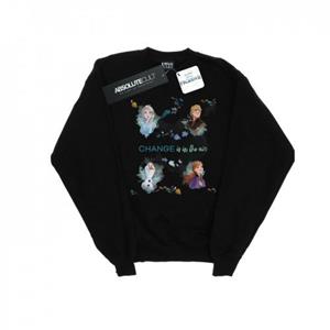 Disney Boys Frozen 2 verandering hangt in de lucht sweatshirt 9-11 Years wit