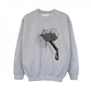 Pertemba FR - Apparel Marvel Universe jongens Thor Hammer Crack Sweatshirt 9-11 Years wit