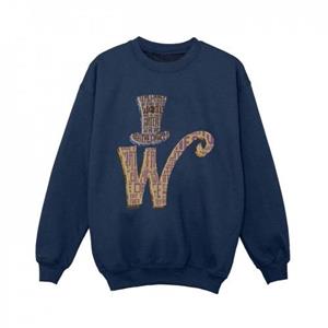 Pertemba FR - Apparel Willy Wonka Boys W-logo hoed sweatshirt 5-6 Years wit
