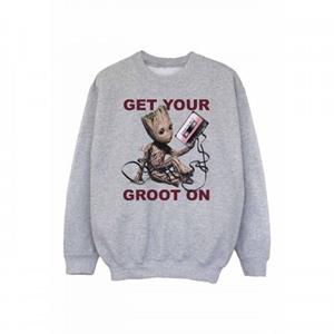 Marvel Boys Guardians of the Galaxy krijg je groot op sweatshirt 12-13 grijs