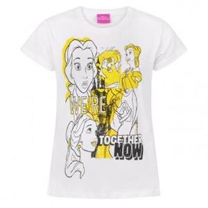 Beauty And The Beast Girls We Are Together Now Belle T-Shirt 3-4 Years