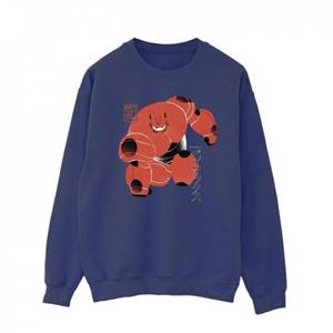 Disney Heren Big Hero 6 Baymax Suite Pose Sweatshirt L wit