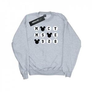 Disney Heren Mickey Mouse 1928 Cirkels Sweatshirt L grijs