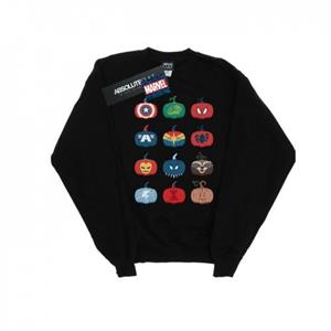 Marvel Heren Avengers Pompoen Iconen Sweatshirt L wit
