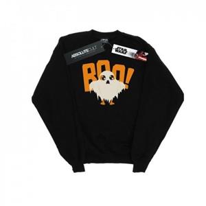 Star Wars Mens The Last Jedi Halloween Ghost Porg Sweatshirt M wit