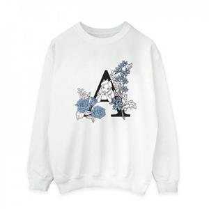 Disney Heren Alice In Wonderland Letter A Sweatshirt L wit