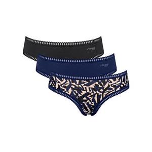 Sloggi Slip met kant in een set van 3 stuks, model 'GO'