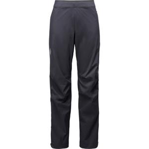Black Diamond - Women's Fineline Stretch FZ Pants - Regenbroek, zwart
