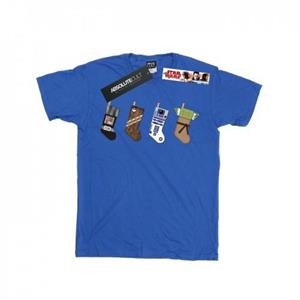 Star Wars meisjes kerstkousen katoenen T-shirt 5-6 Years wit