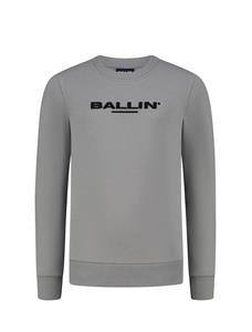 Ballin Amsterdam Embroidery Logo Sweater Kids Grijs - 