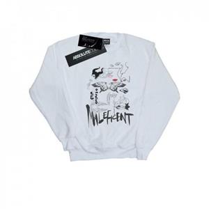 Disney Boys Maleficent Mistress of Evil Growing Wild Collage Sweatshirt 12-13 wit