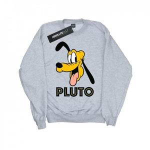 Disney jongens Pluto Face Sweatshirt 12-13 grijs