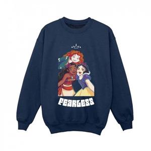 Disney jongens prinses onverschrokken sweatshirt 12-13 zwart