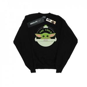 Star Wars jongens de Mandalorian het kind en de kikker Sweatshirt 12-13 zwart