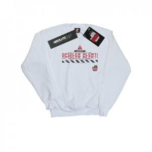 The Big Bang Theory Het Big Bang Theory spoiler alert-sweatshirt voor jongens 12-13 wit