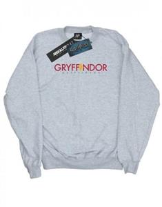 Harry Potter Mens Gryffindor Text Sweatshirt L grijs