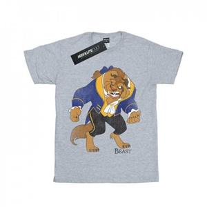 Disney Boys Belle en het beest klassiek beest T-shirt 5-6 Years wit