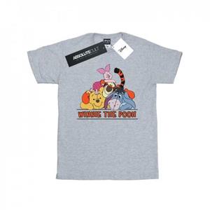 Disney jongens Winnie de Poeh groep T-shirt 7-8 Years wit