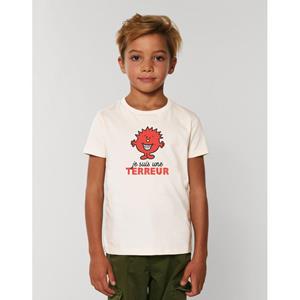Monsieur Madame Tshirt Enfant JE SUIS UNE TERREUR 2 ans wit